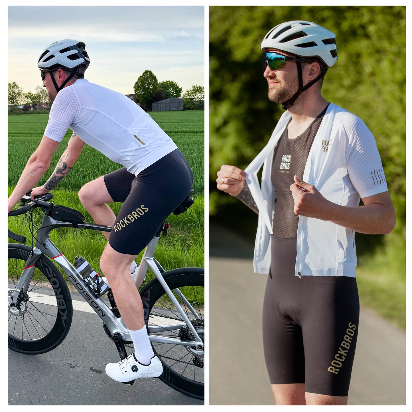 Rockbros Wright Pro Men's Summer Bib Shorts