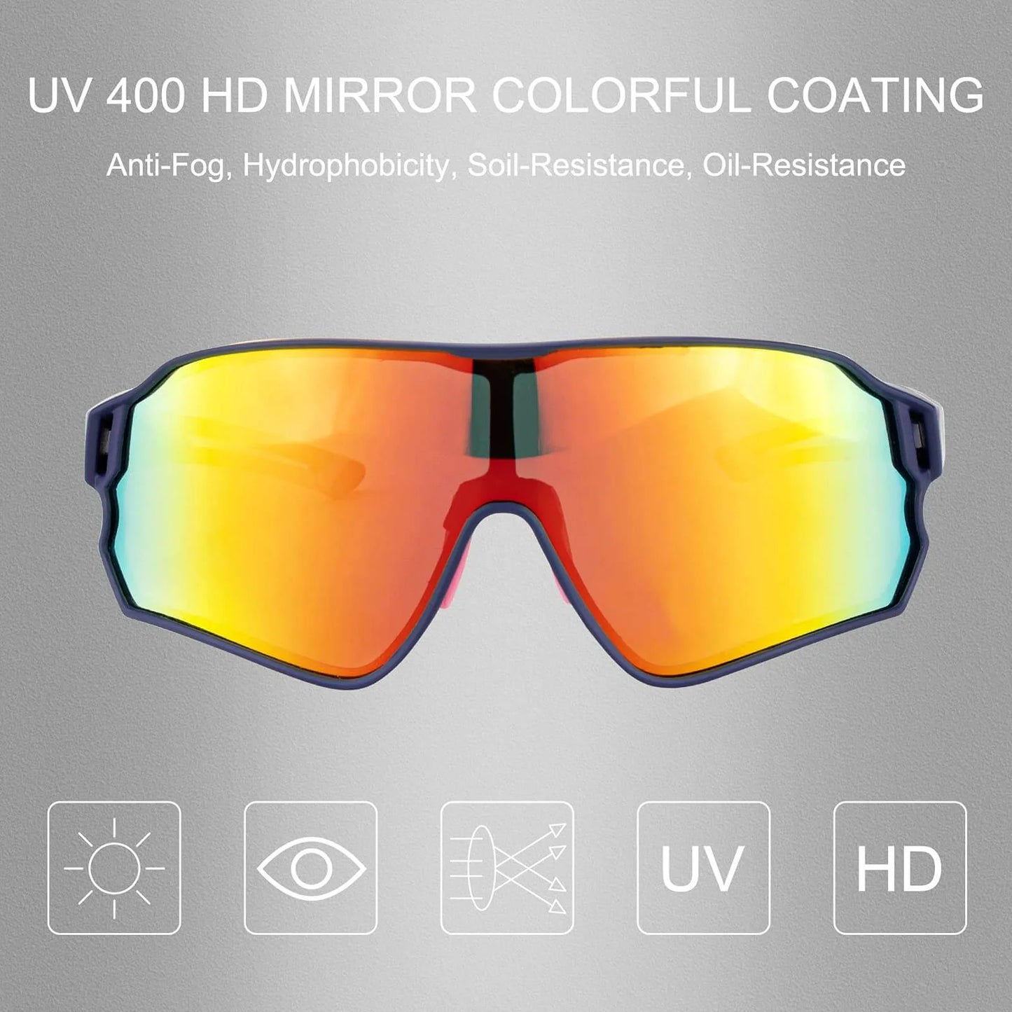 Rockbros UV400 Polarised Cycling Sunglasses