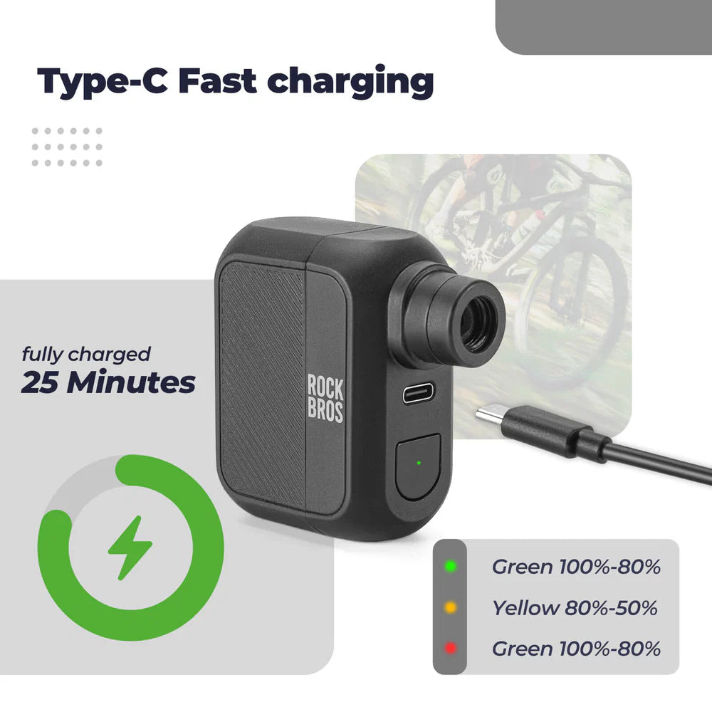 Mini Electric Bike Tire Pump