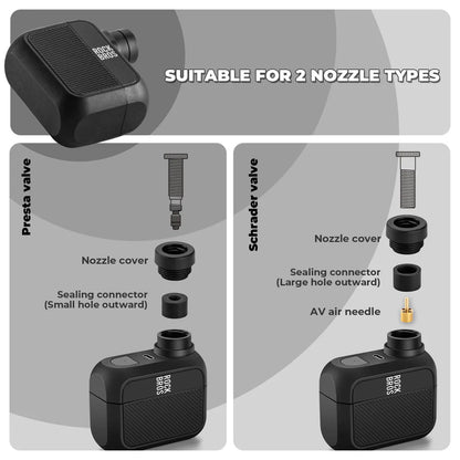 Mini Electric Bike Tire Pump