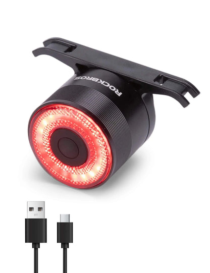 Rockbros Q3 Brake-Sensing Smart Tail Light