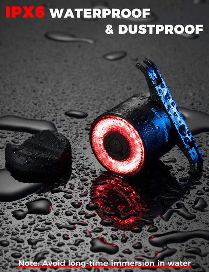 Rockbros Q3 Brake-Sensing Smart Tail Light