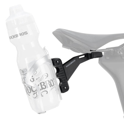 Dual Bottle Cage Saddle Mount Black