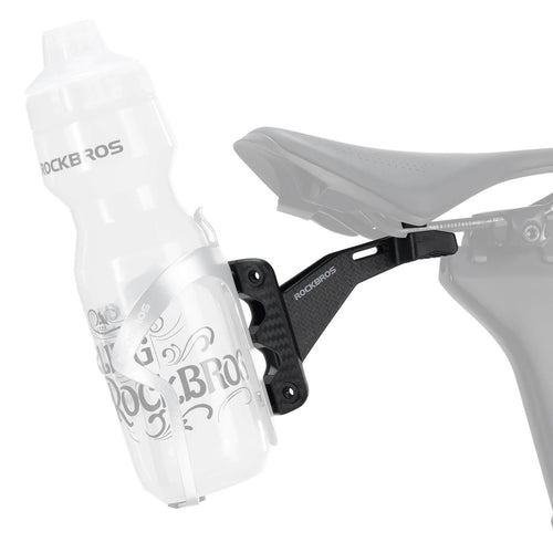 Dual Bottle Cage Saddle Mount Black