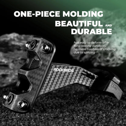 Dual Bottle Cage Saddle Mount Black