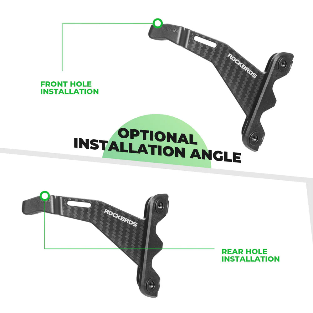 Dual Bottle Cage Saddle Mount Black