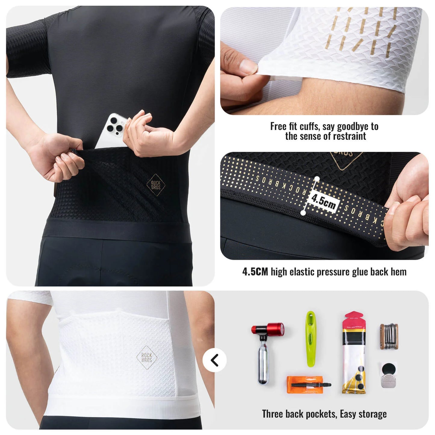Rockbros Gold Series Cycling Jersey