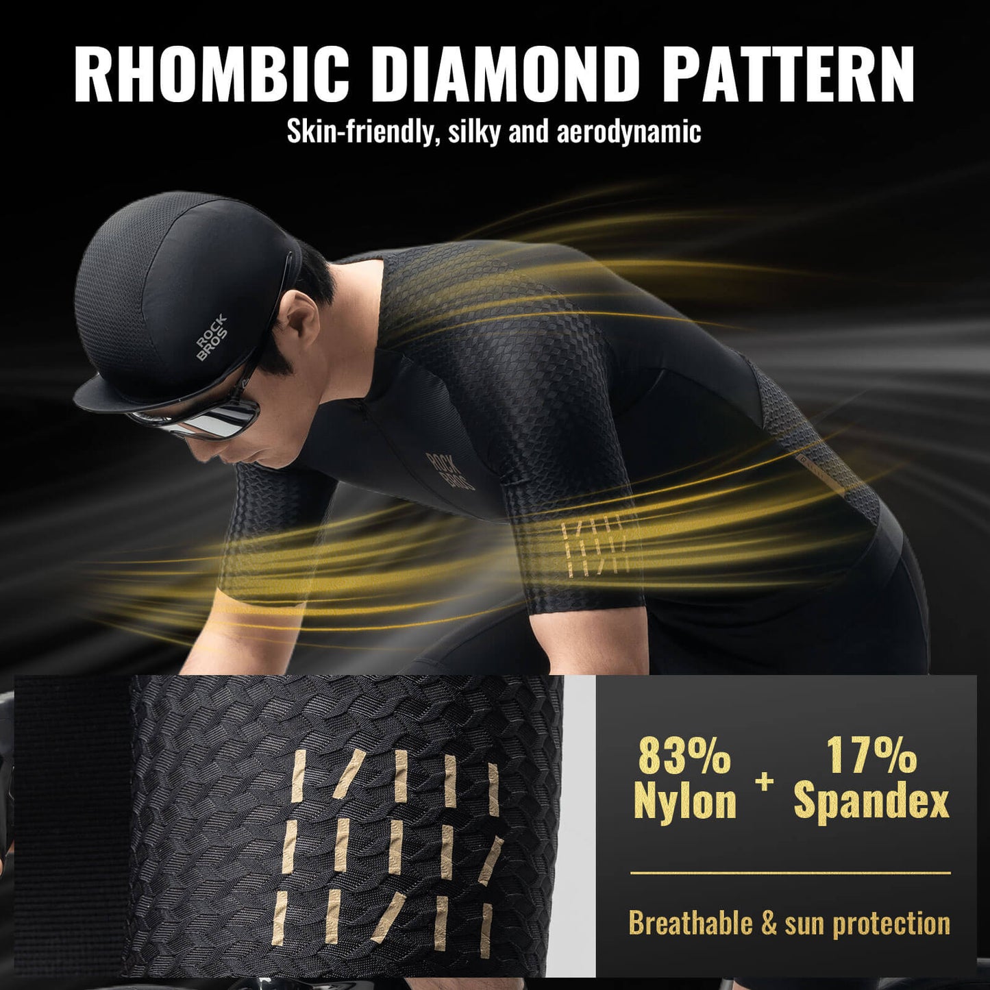 Rockbros Gold Series Cycling Jersey