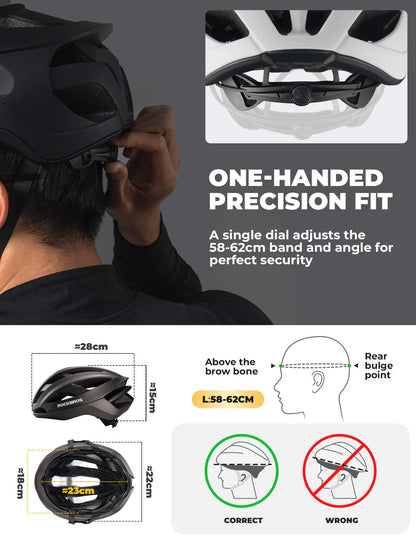 Rockbros Adult Bike Helmet In-Mold LK-66