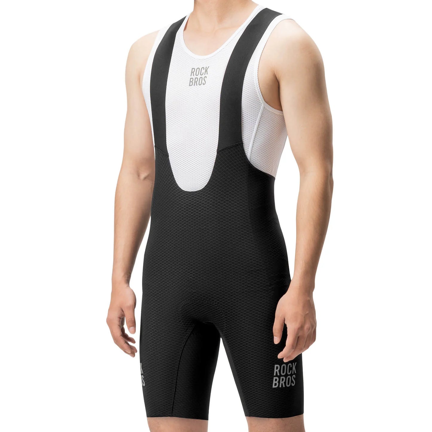 Rockbros Qilin Men's Seamless Cycling Bib Shorts