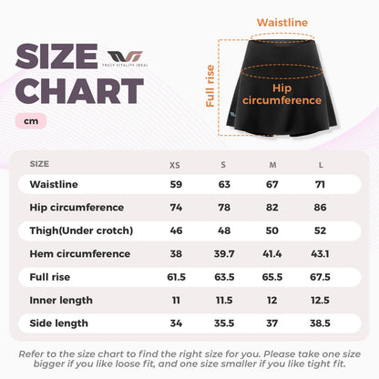 Rockbros Women's Padded Cycling Skirt