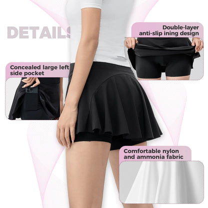 Rockbros Women's Padded Cycling Skirt