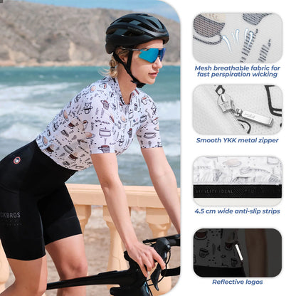 Rockbros Women's Breathable Cycling Jersey